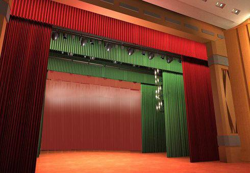 舞臺(tái)橫側(cè)幕